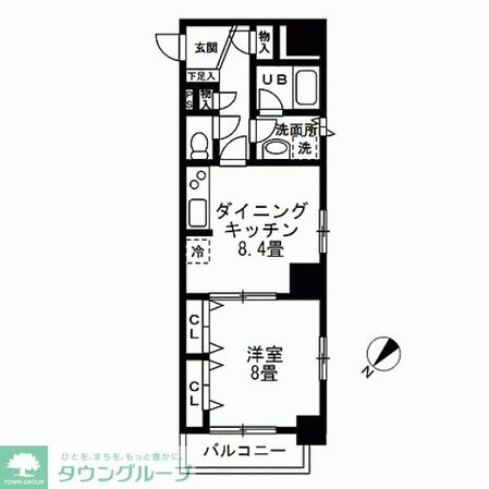 L.Oマンションの物件間取画像